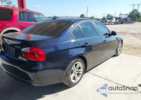 2008 BMW 328I z USA, uszkodzony, nr VIN WBAVA37558NL53576